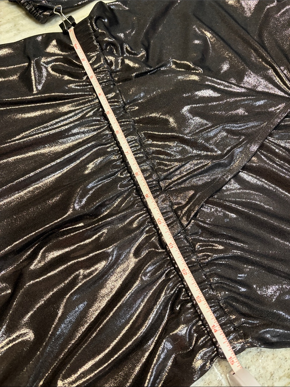 MICHAEL Michael Kors Black Metallic Dress Size XL - Picture 8 of 13